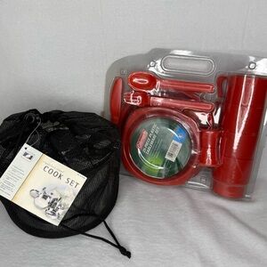 Coleman Red Outdoor Cookware Set